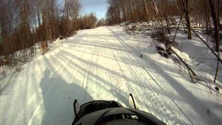 Cranberry Lake Snowmobiling [upl. by Barren998]