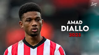 Amad Diallo 202223 ► Crazy Skills Assists amp Goals  Sunderland  HD [upl. by Loutitia]