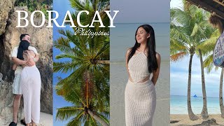 Boracay Travel Vlog where we stayed island hopping restaurants prices [upl. by Antoine]