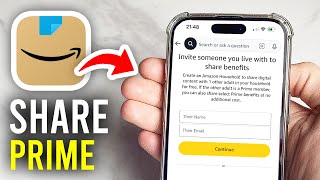 How To Share Amazon Prime Membership  Full Guide [upl. by Lindsley]