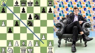 ¡IMPRESIONANTE SACRIFICIO DE CALIDAD Carlsen vs Ding Liren Tata Steel 2019 [upl. by Silvie]