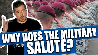 History of the military salute [upl. by Elihu]