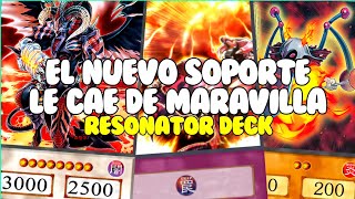 MI NUEVO DECK RESONADOR es MEJOR de lo que IMAGINABA con el NUEVO SOPORTE  YuGiOh Duel Links [upl. by Atinhoj]