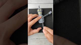 Futurama  Bender Satisfying Needlefelt Art 🤖 [upl. by Odell]