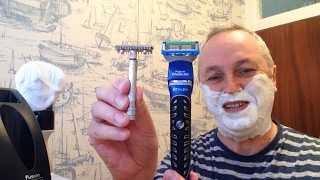 Gillette Fusion Proglide Styler A review and shave [upl. by Eugaet]