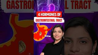 4 Hormones of Gastrointestinal Tract neetbiology neet2024 neetexam neetpreparation [upl. by Ravahs]