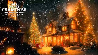 Peaceful Instrumental Christmas Music  Relaxing Christmas music quotSnowy Christmas Nightquot [upl. by Ttesil780]