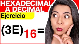 CONVERTIR de HEXADECIMAL a DECIMAL  Ejercicio 5 [upl. by Burger]