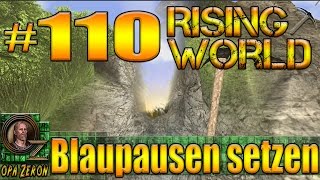 Rising World 110 GameplayDeutsch Blaupausen setzen [upl. by Ngo]