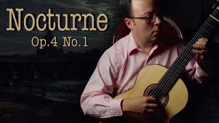 Nocturne Op4 No1 By Johann Kaspar Mertz Classical Guitarist Daniel Girdner [upl. by Airogerg]