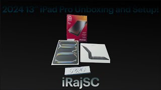 2024 13quot iPad Pro Unboxing and Setup [upl. by Acimat48]