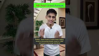 What Is RBI Retail Direct Gilt Account   lokesh singh  finshorts 181 [upl. by Binah557]