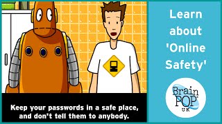 BrainPOP UK  Online Safety [upl. by Gery]