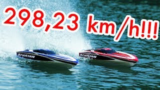 Rc Speed Boat  29823 kmh [upl. by Ailehs]