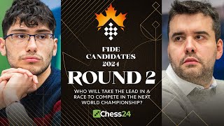 FIDE Candidates 2024 Rd 2  Will Hikaru Fabiano Pragg amp Co Break The Deadlock amp Score Wins [upl. by Eyk]