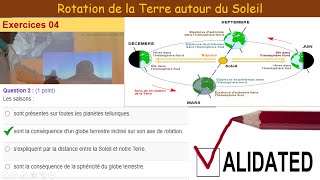 géodynamique externe exercices et correction QCM S2 2022 [upl. by Gustavo]