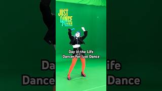 😍 Day in the Life as a Dancer for Just Dance justdance behindthescenes [upl. by Htyderem192]