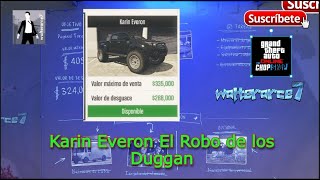 Karin Everon El Robo de los Duggan The Chop Shop Desguace GTA ONLINE GTA 5 ONLINE PS5 GAMEPLAY 🔞💪☠ [upl. by Steffin]