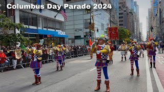 NYC LIVE  The 80th Annual Columbus Day Parade 2024 [upl. by Rubens245]