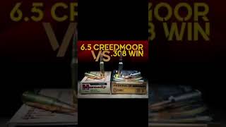 65 Creedmoor vs 308 Winchester What one you picking and why Hunting or Target shooting shorts [upl. by Aluino450]