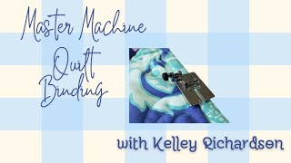 Master Machine Quilt Binding with the Baby Lock Binding Foot  Easy Edgestitching Tips [upl. by Lambard]