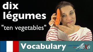 Vegetables in French basic French vocabulary from Learn French With Alexa [upl. by Icat]