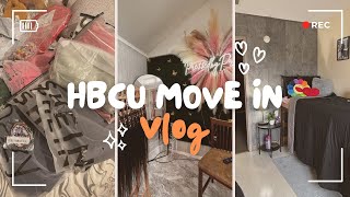 HBCU COLLEGE MOVE IN DAY VLOG claflin university  room tour hair appointment move in  more [upl. by Pedrick815]