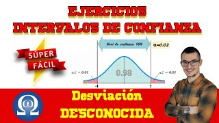 Intervalo de confianza para la MEDIA  tabla T de STUDENT [upl. by Ifar]
