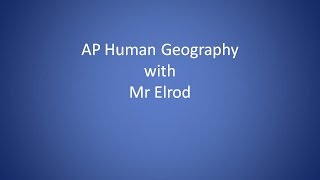 AP Human Geography  dependency theory and rostows model [upl. by Hairu257]