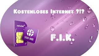 FIK  Kostenlose SimCard mit Internet [upl. by Oibaf784]