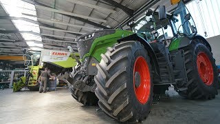 Lohnunternehmen Reiff Neuheiten 2017  Teil 2 ua Fendt 1046 Vario Ersteinsatz [upl. by Raamal151]