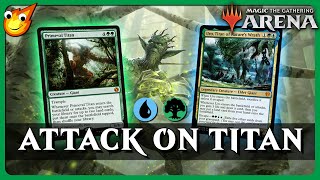 End 2023 by going BIG with Budget Simic Ramp  Timeless MTG Arena [upl. by Qifahs]