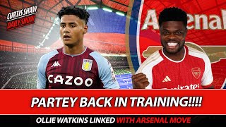 Partey Back In Training  Watkins Linked With Arsenal Move  Arsenal Brush Bournemouth Aside [upl. by Katherin702]