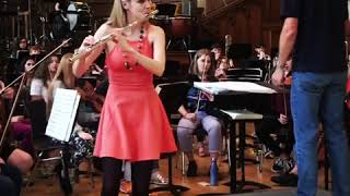 Liebermann Flute Concerto Rehearsal Clip  Eimear McGeown [upl. by Miche]