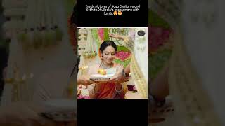 Naga Chaitanya and Sobhita Dhulipalas familyfilled engagement ceremony nagachaitanya shorts yt [upl. by Marsha269]