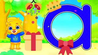 Lets Play with Small Alphabet abc Learning Cartoon [upl. by Ahsirat]