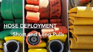 MVFD Hose Deployment  Short and Long Pulls [upl. by Nahshunn]