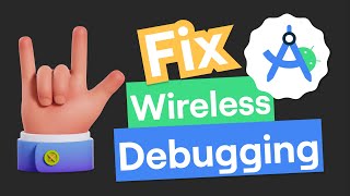 Android Studio Wireless Debugging with easy fix [upl. by Ollecram]