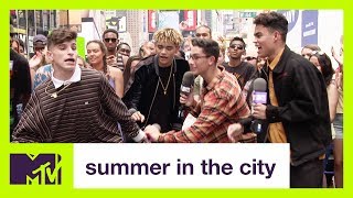 PRETTYMUCH amp DC Young Fly Have A Dance Party  Summer in the City  MTV [upl. by Malet]