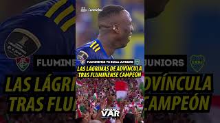 Advincula se pone a llorar tras Fluminense campeón de la Copa Libertadores  shorts [upl. by Aicenert]