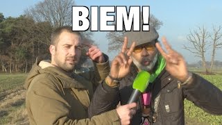 DumpertTV knalt vuurwerk met BIEMmeneer [upl. by Ahsiened749]