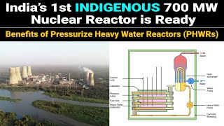 India’s 1st Indigenous Nuclear Reactor is Ready  Benefits of Pressurize heavy water reactors PHWRs [upl. by Ciccia245]