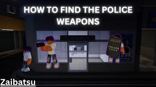 How to find the police weapons in Zaibatsu Secret weapon locations [upl. by Golub]