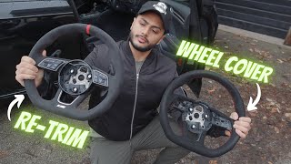 ROYAL STEERING WHEELS ALCANTARA RETRIM REVIEW quotIS IT BETTER THAN A COVERquot  S3Ranj [upl. by Thea]