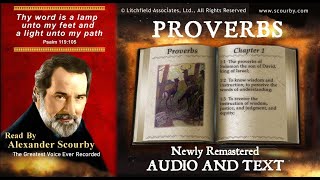 20  Book of Proverbs  Read by Alexander Scourby  AUDIO amp TEXT  FREE on YouTube  GOD IS LOVE [upl. by Reisfield]