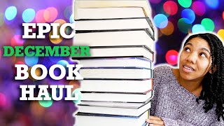 December 2021 Epic Book Haul  5 Tips For Conquering Your TBR [upl. by Thurmond]