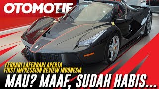 Ferrari LaFerrari Aperta First Impression Review Indonesia  Ketika Rp 20 Miliar Pun Tidak Cukup [upl. by Loriner864]