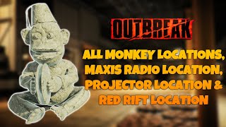 Main Outbreak Easter Egg  Collateral Locations Monkey Radio Projector amp Red Rift Location [upl. by Notnilc897]