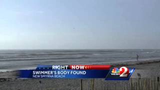 Missing swimmers body found in New Smyrna Beach [upl. by Eliath]