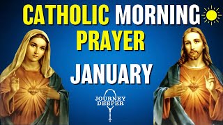 Catholic Morning Prayer January 2023  Catholic Prayers For Everyday [upl. by Acirej]